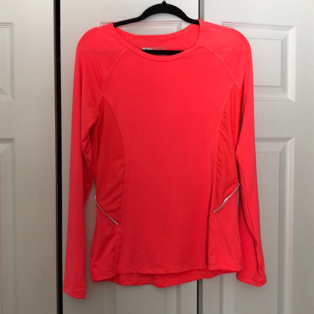 Hot pink workout top